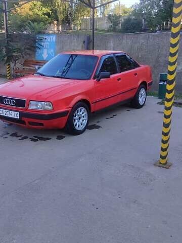 Красный Ауди 80, объемом двигателя 1.98 л и пробегом 150 тыс. км за 2300 $, фото 3 на Automoto.ua