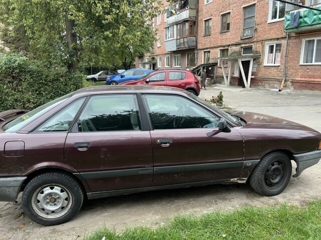 Червоний Ауді 80, об'ємом двигуна 1.8 л та пробігом 142 тис. км за 1250 $, фото 7 на Automoto.ua