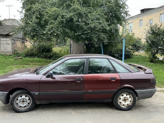 Червоний Ауді 80, об'ємом двигуна 1.8 л та пробігом 142 тис. км за 1250 $, фото 4 на Automoto.ua
