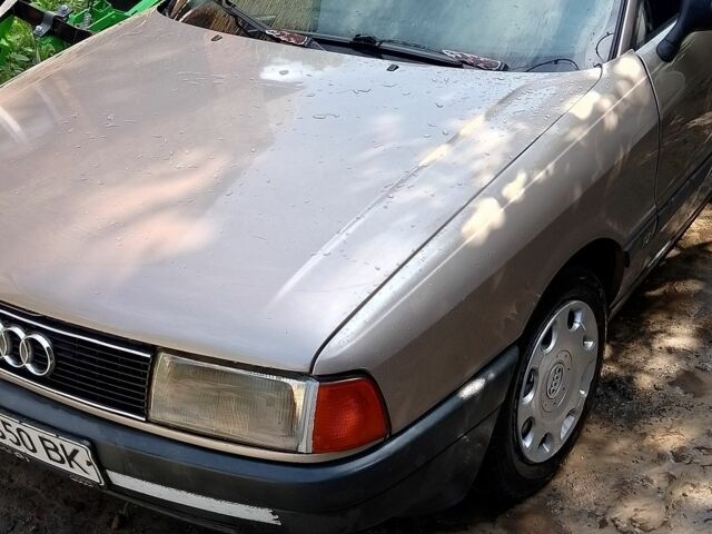 Серый Ауди 80, объемом двигателя 2 л и пробегом 200 тыс. км за 1432 $, фото 10 на Automoto.ua