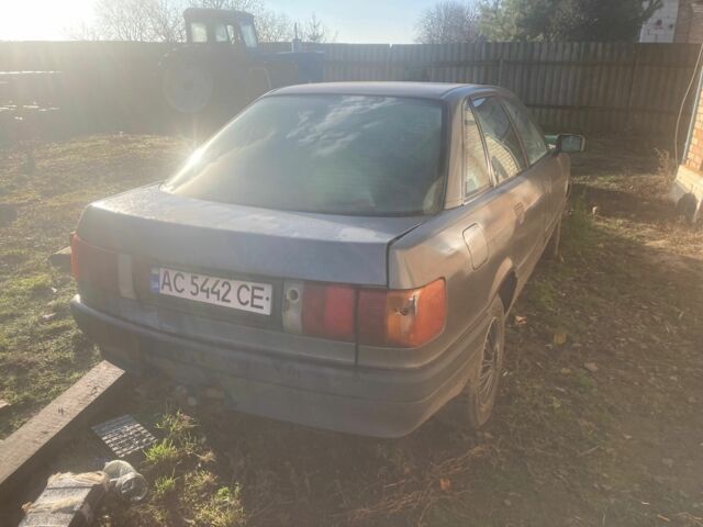 Сірий Ауді 80, об'ємом двигуна 1.8 л та пробігом 400 тис. км за 700 $, фото 3 на Automoto.ua