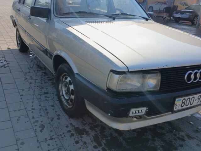 Сірий Ауді 80, об'ємом двигуна 1.6 л та пробігом 350 тис. км за 850 $, фото 1 на Automoto.ua