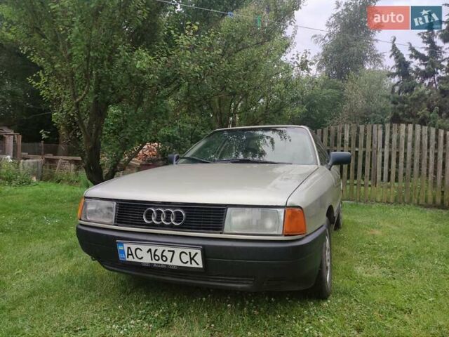 Серый Ауди 80, объемом двигателя 1.8 л и пробегом 309 тыс. км за 2000 $, фото 2 на Automoto.ua