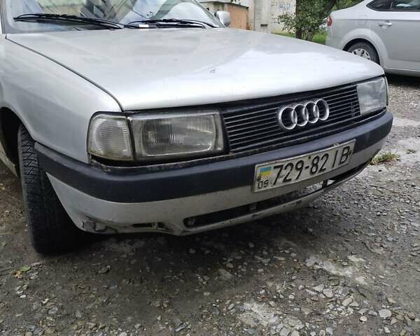 Серый Ауди 80, объемом двигателя 1.8 л и пробегом 420 тыс. км за 1100 $, фото 8 на Automoto.ua