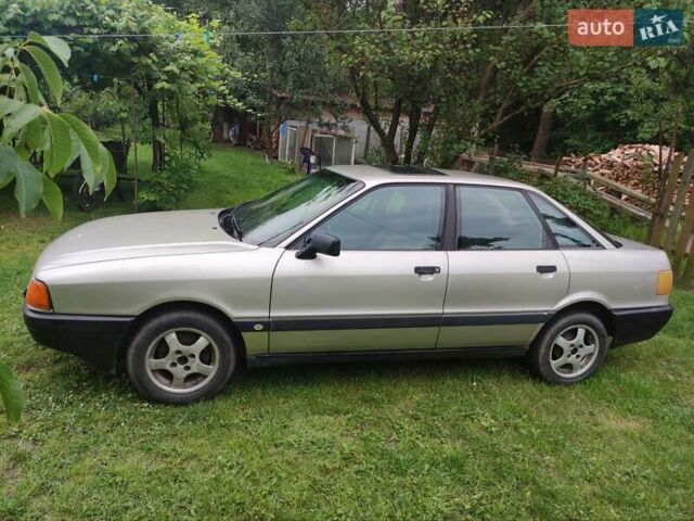 Серый Ауди 80, объемом двигателя 1.8 л и пробегом 309 тыс. км за 2000 $, фото 4 на Automoto.ua