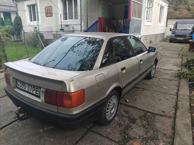 Серый Ауди 80, объемом двигателя 1.8 л и пробегом 3 тыс. км за 1400 $, фото 3 на Automoto.ua