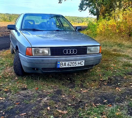 Ауди 80 1987 в Компанеевке на Automoto.ua Серый Ауди 80, объемом двигателя 1.8 л и пробегом 380 тыс. км за 1950 $, фото 1 на Automoto.ua