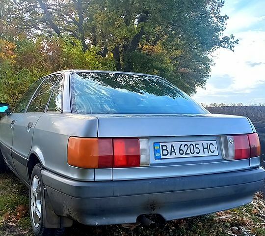 Ауди 80 1987 в Компанеевке на Automoto.ua Серый Ауди 80, объемом двигателя 1.8 л и пробегом 380 тыс. км за 1950 $, фото 3 на Automoto.ua