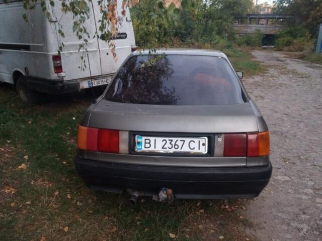 Серый Ауди 80, объемом двигателя 1.8 л и пробегом 200 тыс. км за 1600 $, фото 9 на Automoto.ua