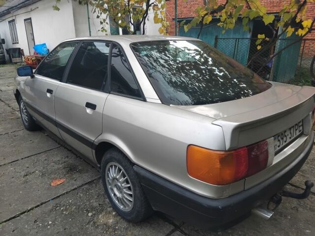 Серый Ауди 80, объемом двигателя 1.8 л и пробегом 3 тыс. км за 1400 $, фото 1 на Automoto.ua