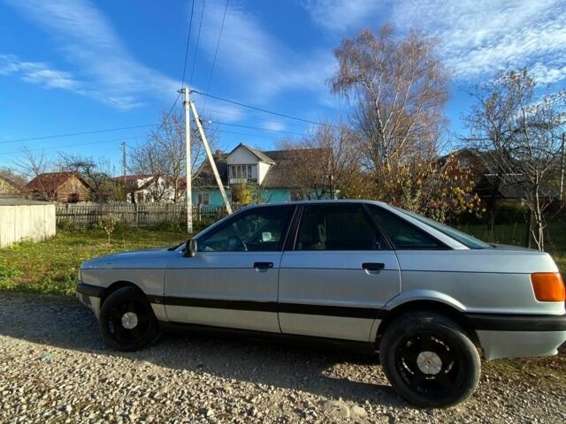 Серый Ауди 80, объемом двигателя 1.8 л и пробегом 270 тыс. км за 1300 $, фото 2 на Automoto.ua