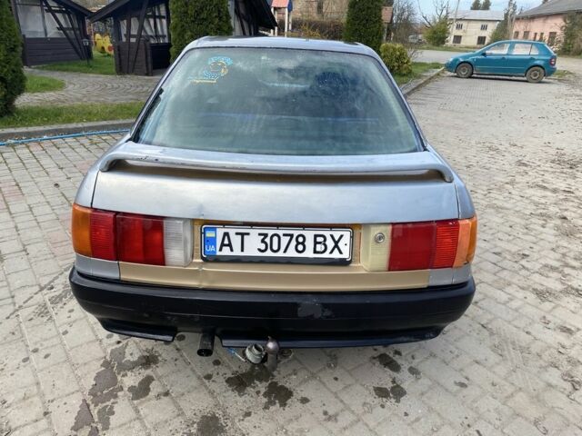 Сірий Ауді 80, об'ємом двигуна 1.8 л та пробігом 280 тис. км за 1299 $, фото 7 на Automoto.ua