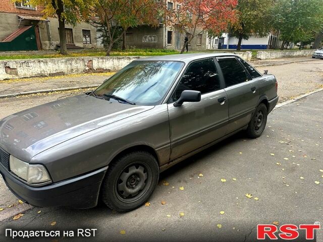 Сірий Ауді 80, об'ємом двигуна 1.6 л та пробігом 267 тис. км за 1700 $, фото 1 на Automoto.ua