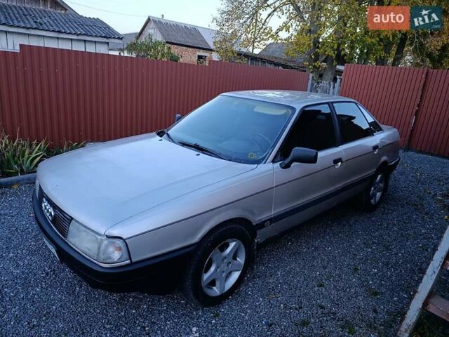 Сірий Ауді 80, об'ємом двигуна 1.8 л та пробігом 285 тис. км за 1500 $, фото 3 на Automoto.ua