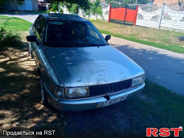Серый Ауди 80, объемом двигателя 1.6 л и пробегом 0 тыс. км за 1100 $, фото 3 на Automoto.ua
