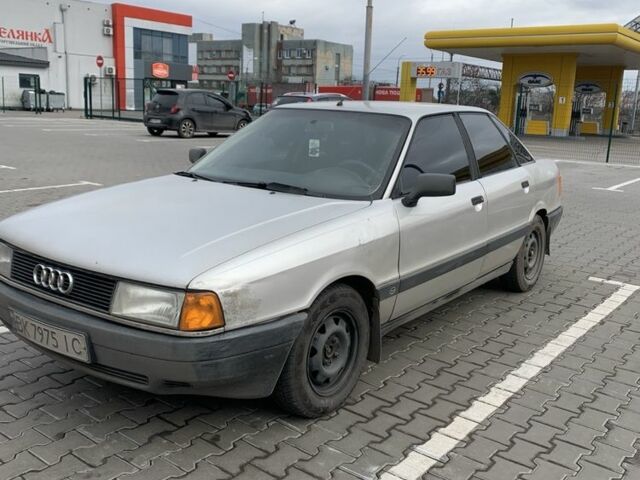 Сірий Ауді 80, об'ємом двигуна 1.8 л та пробігом 394 тис. км за 1600 $, фото 2 на Automoto.ua