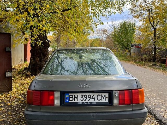 Серый Ауди 80, объемом двигателя 1.8 л и пробегом 390 тыс. км за 2150 $, фото 4 на Automoto.ua