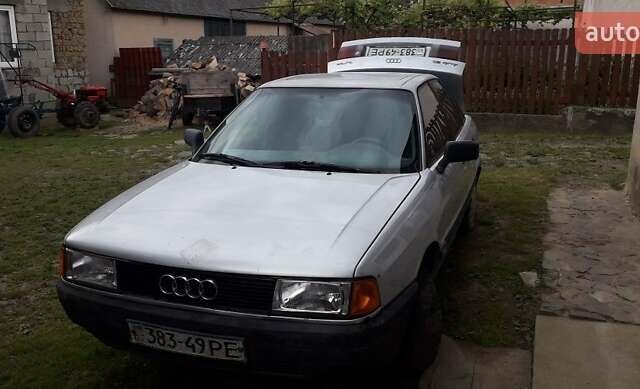 Серый Ауди 80, объемом двигателя 1.8 л и пробегом 350 тыс. км за 1950 $, фото 2 на Automoto.ua