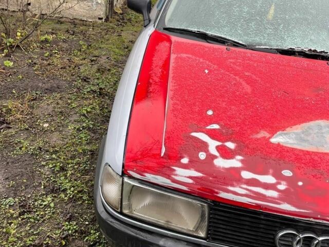 Серый Ауди 80, объемом двигателя 1.8 л и пробегом 700 тыс. км за 650 $, фото 6 на Automoto.ua