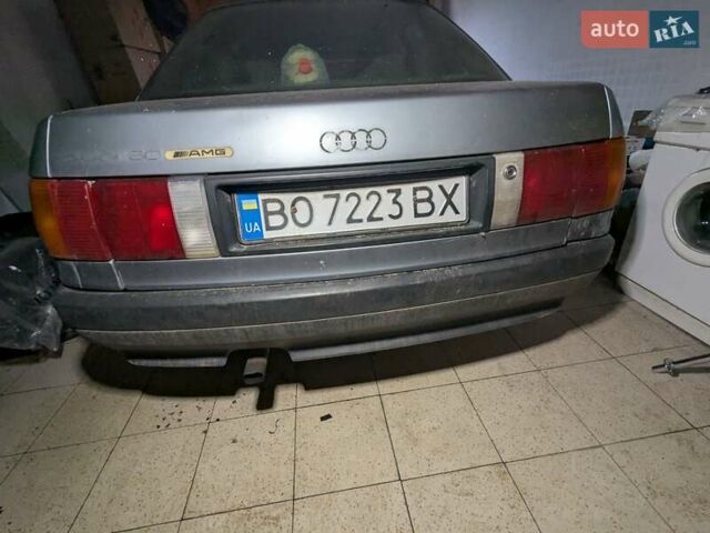 Серый Ауди 80, объемом двигателя 1.8 л и пробегом 450 тыс. км за 550 $, фото 9 на Automoto.ua