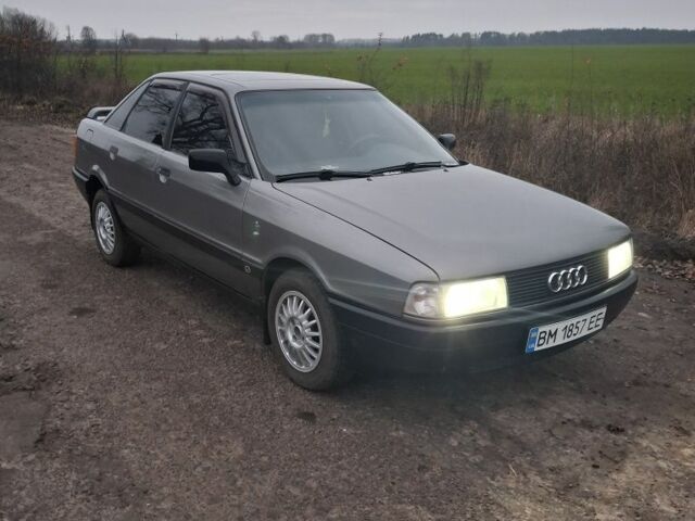 Серый Ауди 80, объемом двигателя 1.8 л и пробегом 100 тыс. км за 2950 $, фото 5 на Automoto.ua