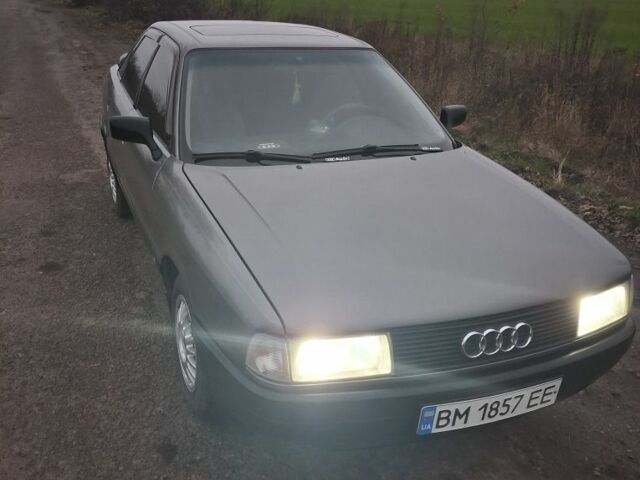 Серый Ауди 80, объемом двигателя 1.8 л и пробегом 100 тыс. км за 2950 $, фото 6 на Automoto.ua