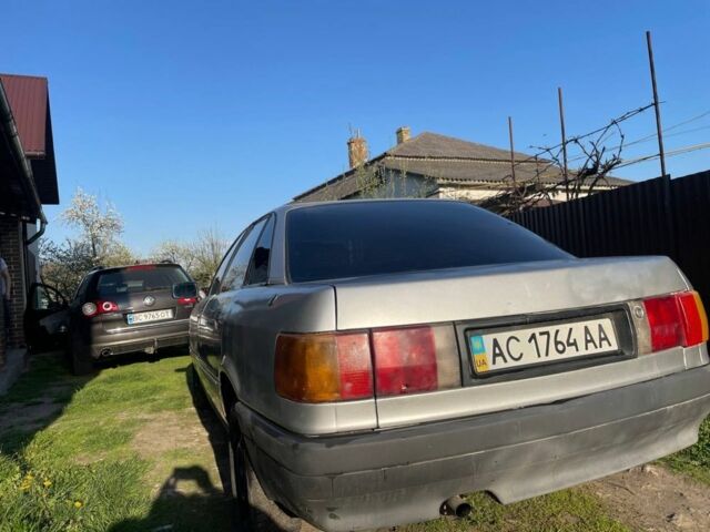 Сірий Ауді 80, об'ємом двигуна 1.6 л та пробігом 350 тис. км за 1650 $, фото 4 на Automoto.ua