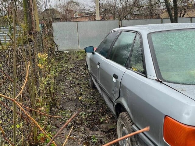 Серый Ауди 80, объемом двигателя 1.8 л и пробегом 700 тыс. км за 650 $, фото 2 на Automoto.ua