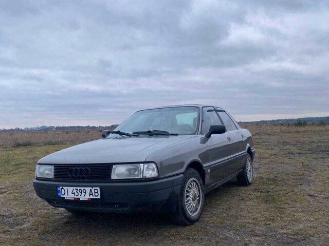 Серый Ауди 80, объемом двигателя 1.8 л и пробегом 300 тыс. км за 2500 $, фото 2 на Automoto.ua