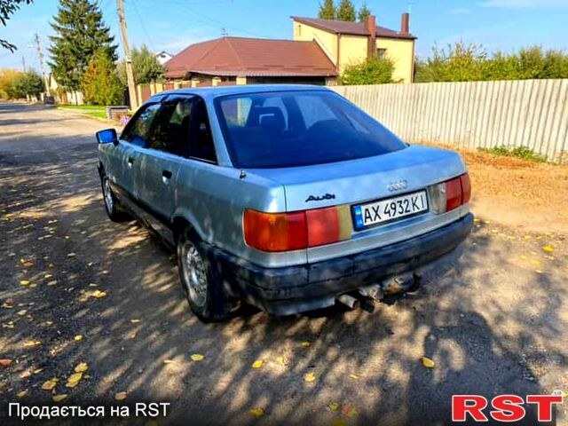 Сірий Ауді 80, об'ємом двигуна 2 л та пробігом 200 тис. км за 950 $, фото 3 на Automoto.ua