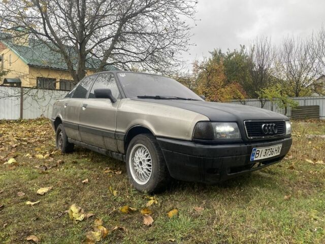 Сірий Ауді 80, об'ємом двигуна 1.8 л та пробігом 380 тис. км за 1250 $, фото 5 на Automoto.ua