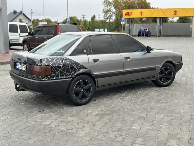 Серый Ауди 80, объемом двигателя 1.8 л и пробегом 100 тыс. км за 1850 $, фото 3 на Automoto.ua
