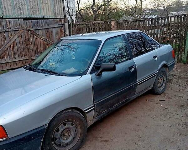 Сірий Ауді 80, об'ємом двигуна 1.8 л та пробігом 155 тис. км за 1200 $, фото 4 на Automoto.ua