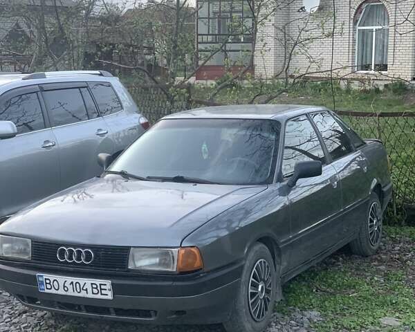 Серый Ауди 80, объемом двигателя 2 л и пробегом 298 тыс. км за 1750 $, фото 8 на Automoto.ua