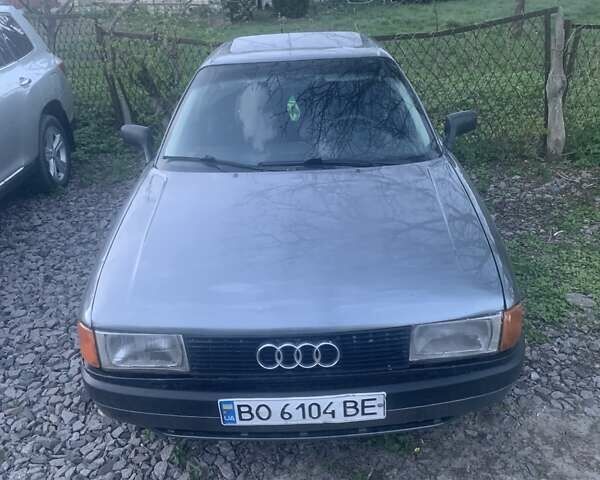 Серый Ауди 80, объемом двигателя 2 л и пробегом 298 тыс. км за 1750 $, фото 7 на Automoto.ua