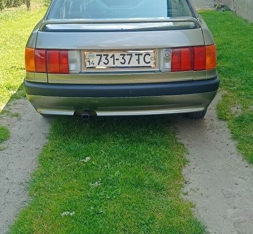 Сірий Ауді 80, об'ємом двигуна 1.8 л та пробігом 266 тис. км за 1400 $, фото 6 на Automoto.ua