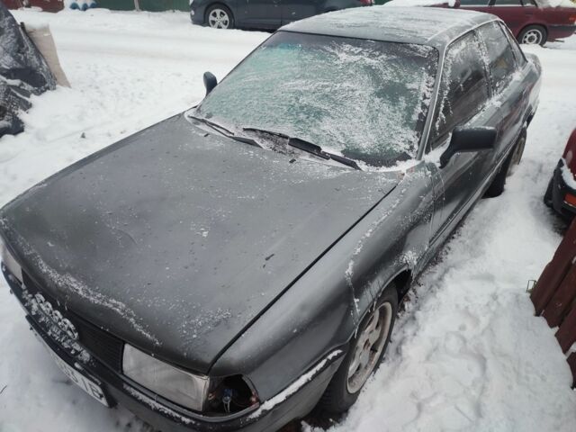 Сірий Ауді 80, об'ємом двигуна 2 л та пробігом 200 тис. км за 750 $, фото 1 на Automoto.ua