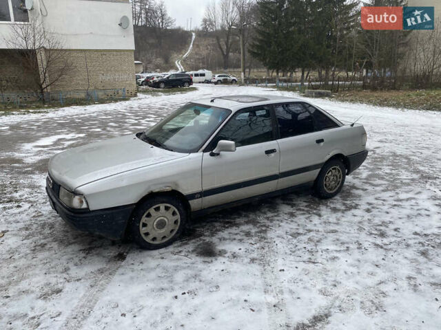 Серый Ауди 80, объемом двигателя 1.78 л и пробегом 371 тыс. км за 1020 $, фото 1 на Automoto.ua