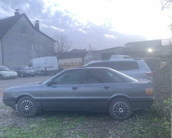 Серый Ауди 80, объемом двигателя 2 л и пробегом 298 тыс. км за 1750 $, фото 4 на Automoto.ua