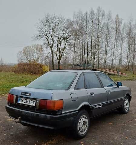 Серый Ауди 80, объемом двигателя 1.8 л и пробегом 283 тыс. км за 750 $, фото 6 на Automoto.ua