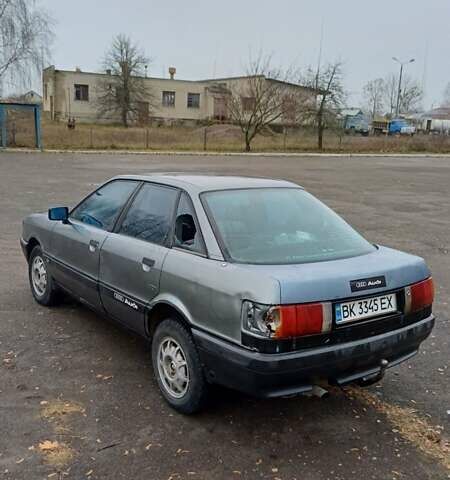 Серый Ауди 80, объемом двигателя 1.8 л и пробегом 283 тыс. км за 750 $, фото 1 на Automoto.ua