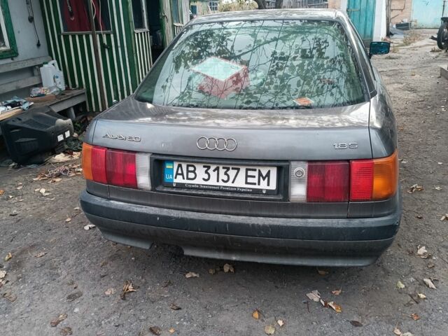 Ауди 80 1991 в Новомосковске на Automoto.ua Серый Ауди 80, объемом двигателя 1.8 л и пробегом 360 тыс. км за 1298 $, фото 1 на Automoto.ua