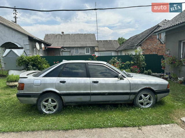 Серый Ауди 80, объемом двигателя 1.78 л и пробегом 440 тыс. км за 999 $, фото 1 на Automoto.ua