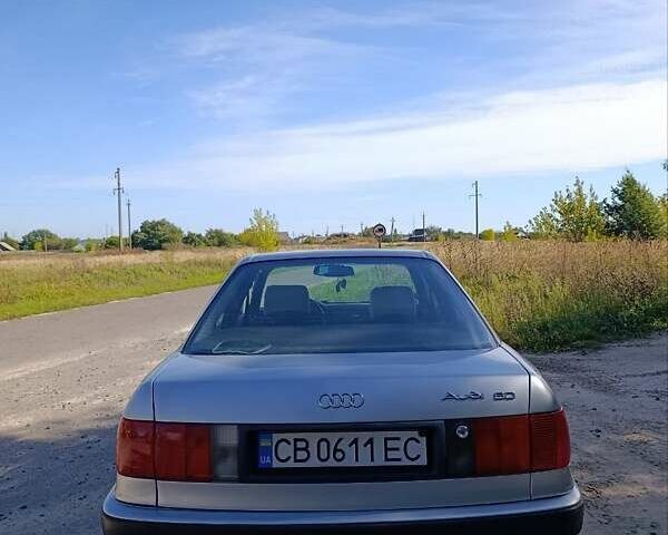 Серый Ауди 80, объемом двигателя 2 л и пробегом 399 тыс. км за 3000 $, фото 3 на Automoto.ua