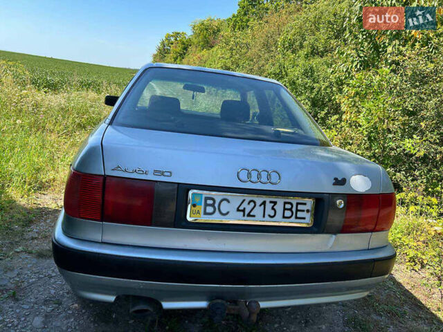 Серый Ауди 80, объемом двигателя 1.98 л и пробегом 232 тыс. км за 2650 $, фото 6 на Automoto.ua