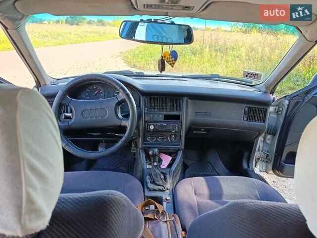 Серый Ауди 80, объемом двигателя 2 л и пробегом 399 тыс. км за 3000 $, фото 7 на Automoto.ua