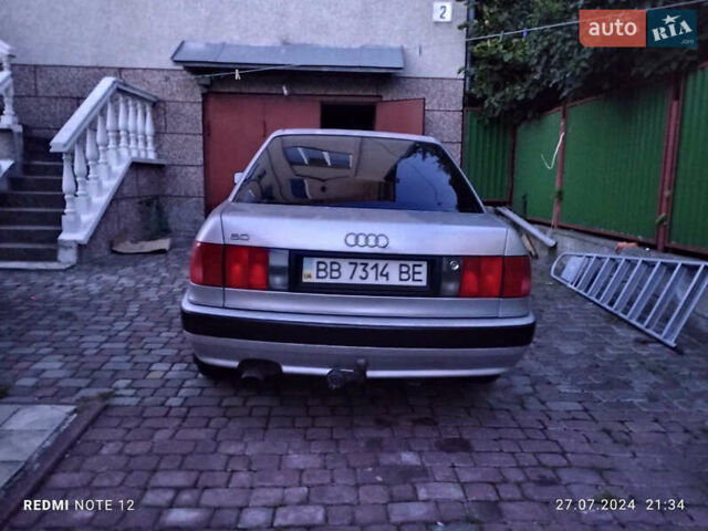 Серый Ауди 80, объемом двигателя 2 л и пробегом 390 тыс. км за 2950 $, фото 3 на Automoto.ua