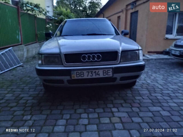 Серый Ауди 80, объемом двигателя 2 л и пробегом 390 тыс. км за 2950 $, фото 1 на Automoto.ua