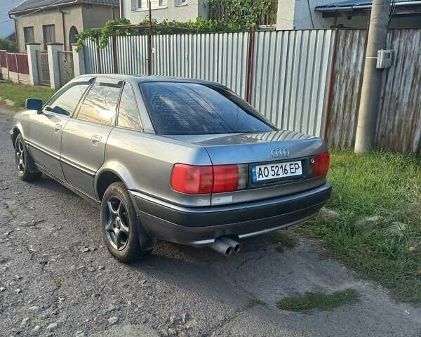 Сірий Ауді 80, об'ємом двигуна 2.6 л та пробігом 300 тис. км за 3000 $, фото 1 на Automoto.ua