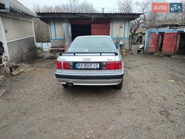 Сірий Ауді 80, об'ємом двигуна 2 л та пробігом 363 тис. км за 2750 $, фото 9 на Automoto.ua
